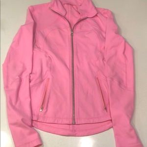 Pink lululemon full zip